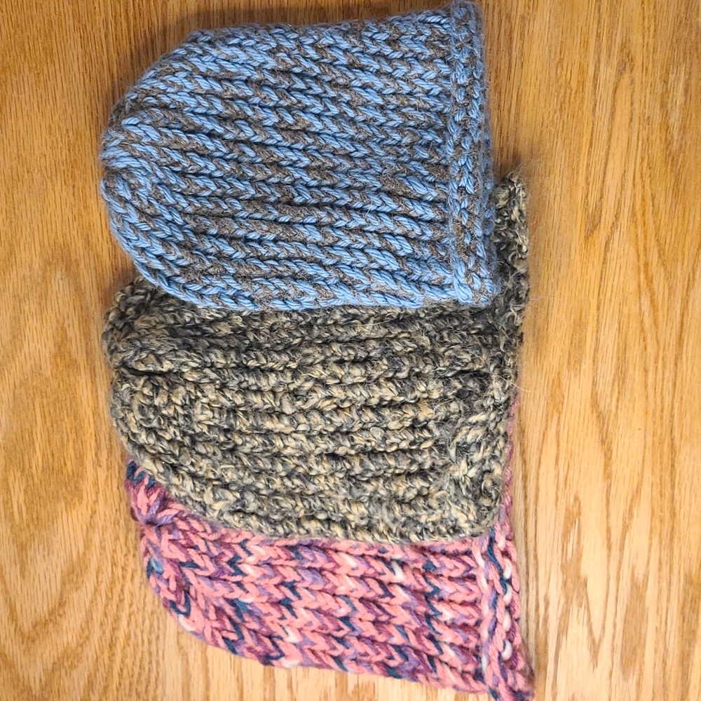 Knit Beanie Hat Bundle for Kids